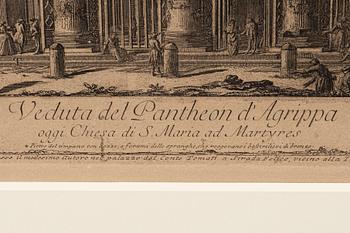 Giovanni Battista Piranesi, Efter, "Veduta del Pantheon d'Agrippa".