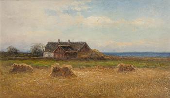 Severin Nilson, Farm, Halland.