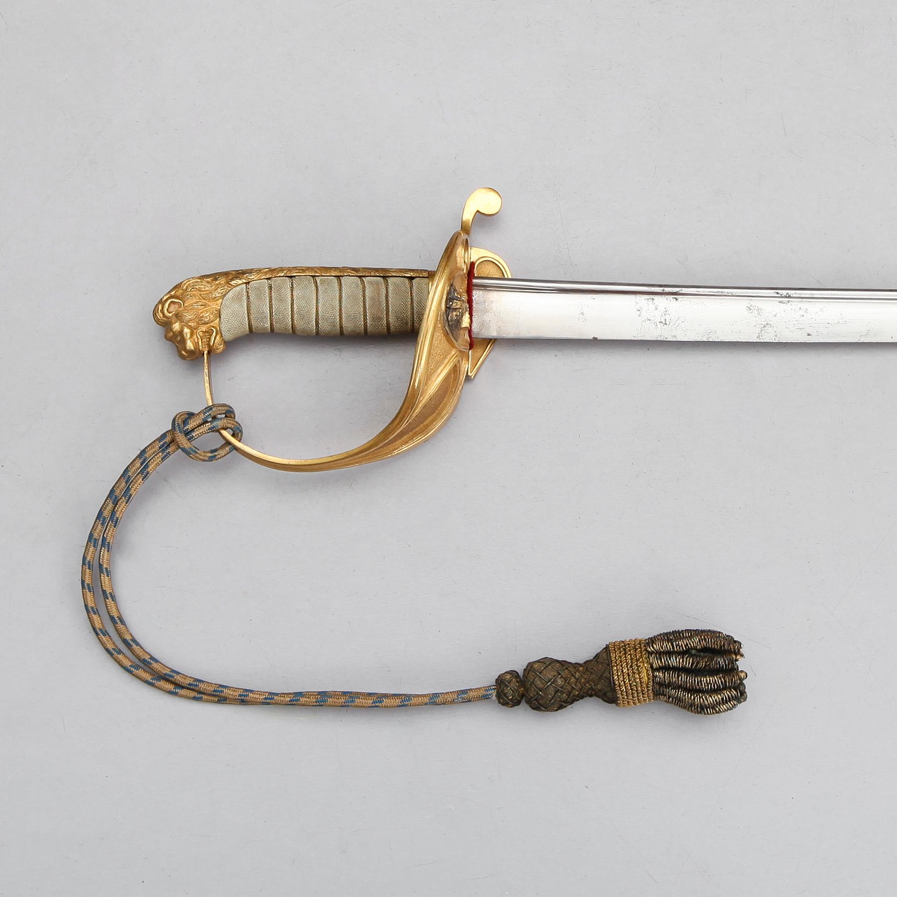 SABEL, ca 1860 för officer, Flottan.