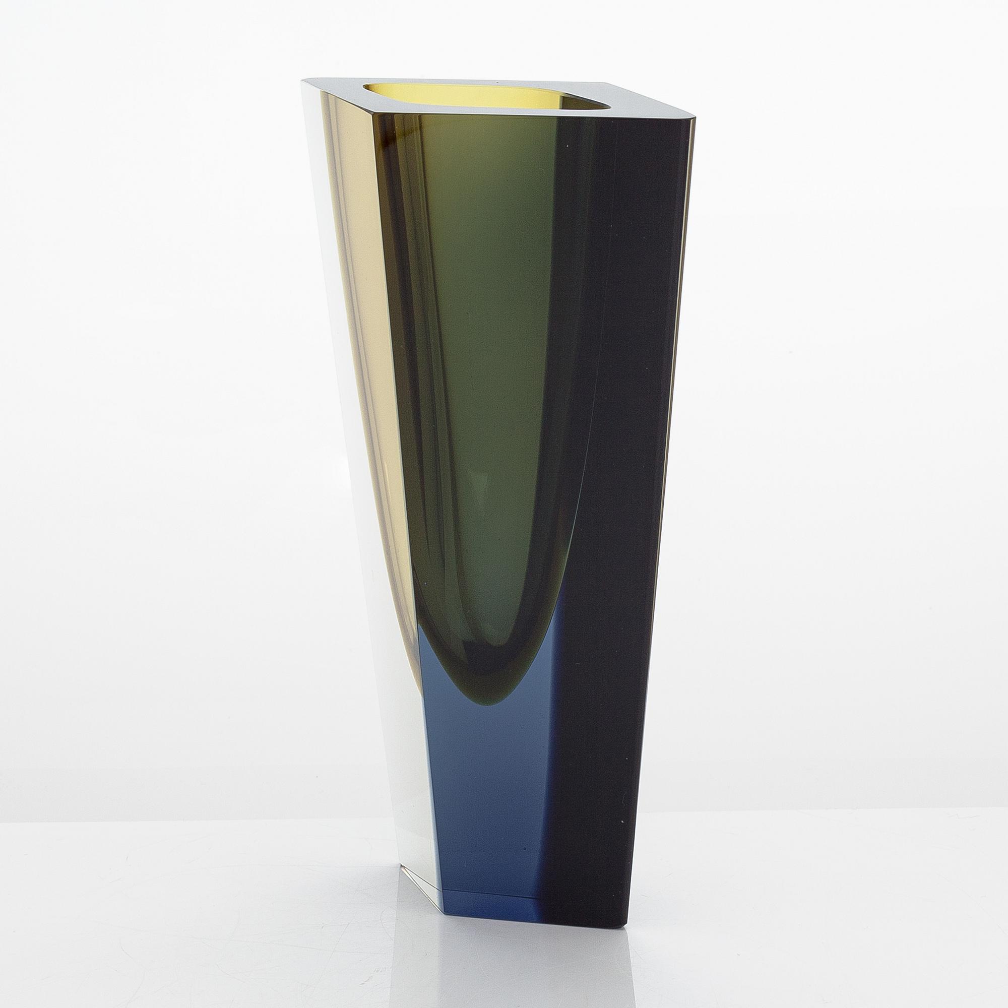 Kaj Franck, vas, "Prisma", glas, signerad K. Franck, Nuutajärvi Notsjö -61.