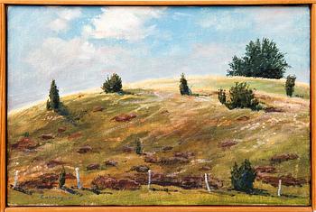 Gösta Calmeyer, Motif from Österlen.