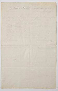 Aktiebrev, svenska ostindiska kompaniet, fjärde oktrojen, 1780-tal, no 1436 för Martin Holterman.
