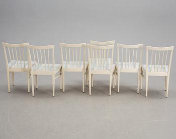 MATGRUPP, 9 delar, "Herrgården", Carl Malmsten, Bodafors, 1900-talets andra hälft.