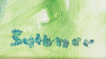 GEORG SUTTNER, olja på duk, signerad.