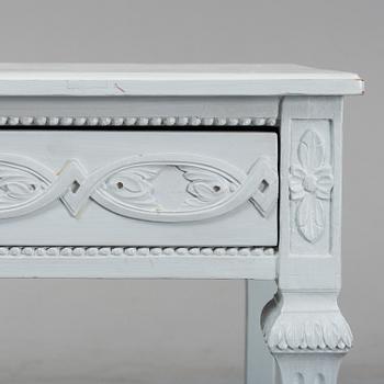 A late gustavian style table.