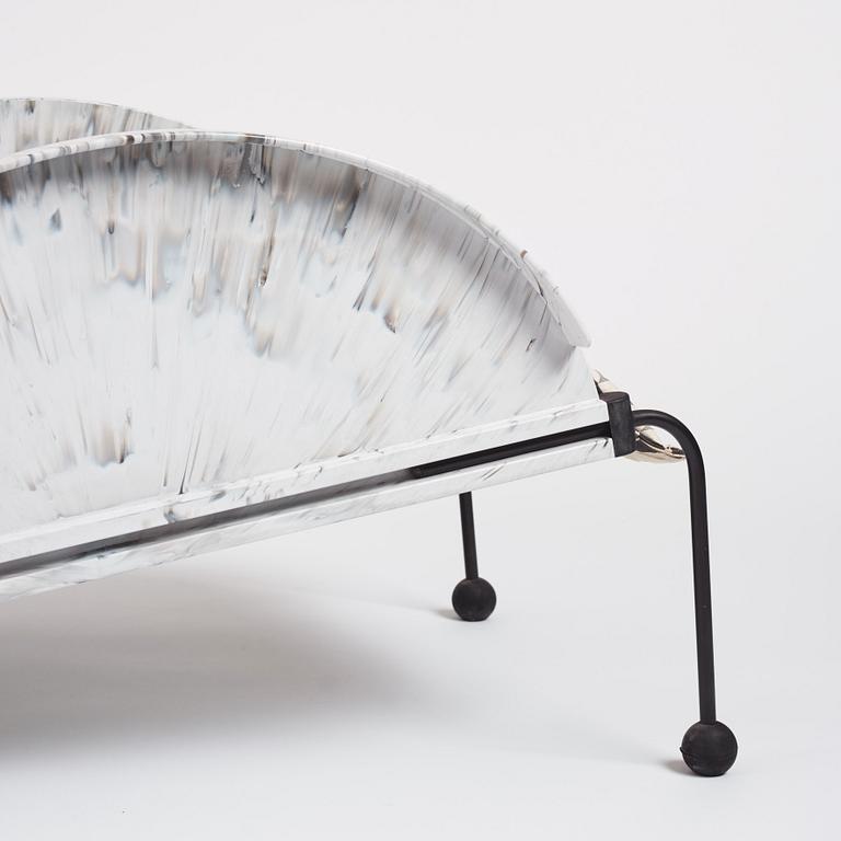 Anna Castelli Ferrieri, a lounge chair model "4841", Kartell, Italy, 1980s.