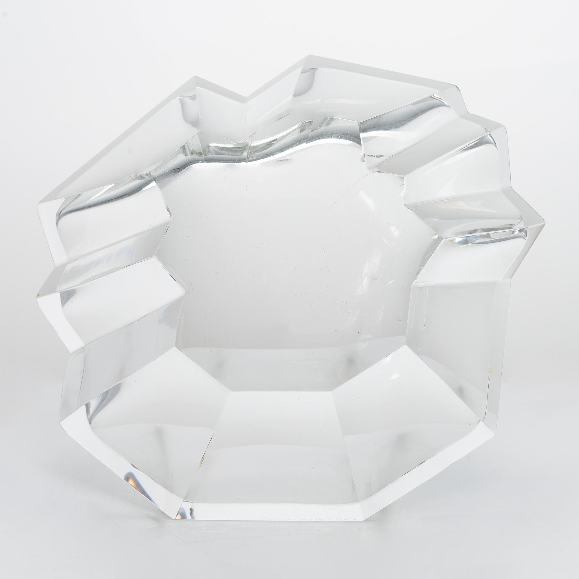 Tapio Wirkkala, skål, modell 3135=3835, signerad Tapio Wirkkala Iittala.