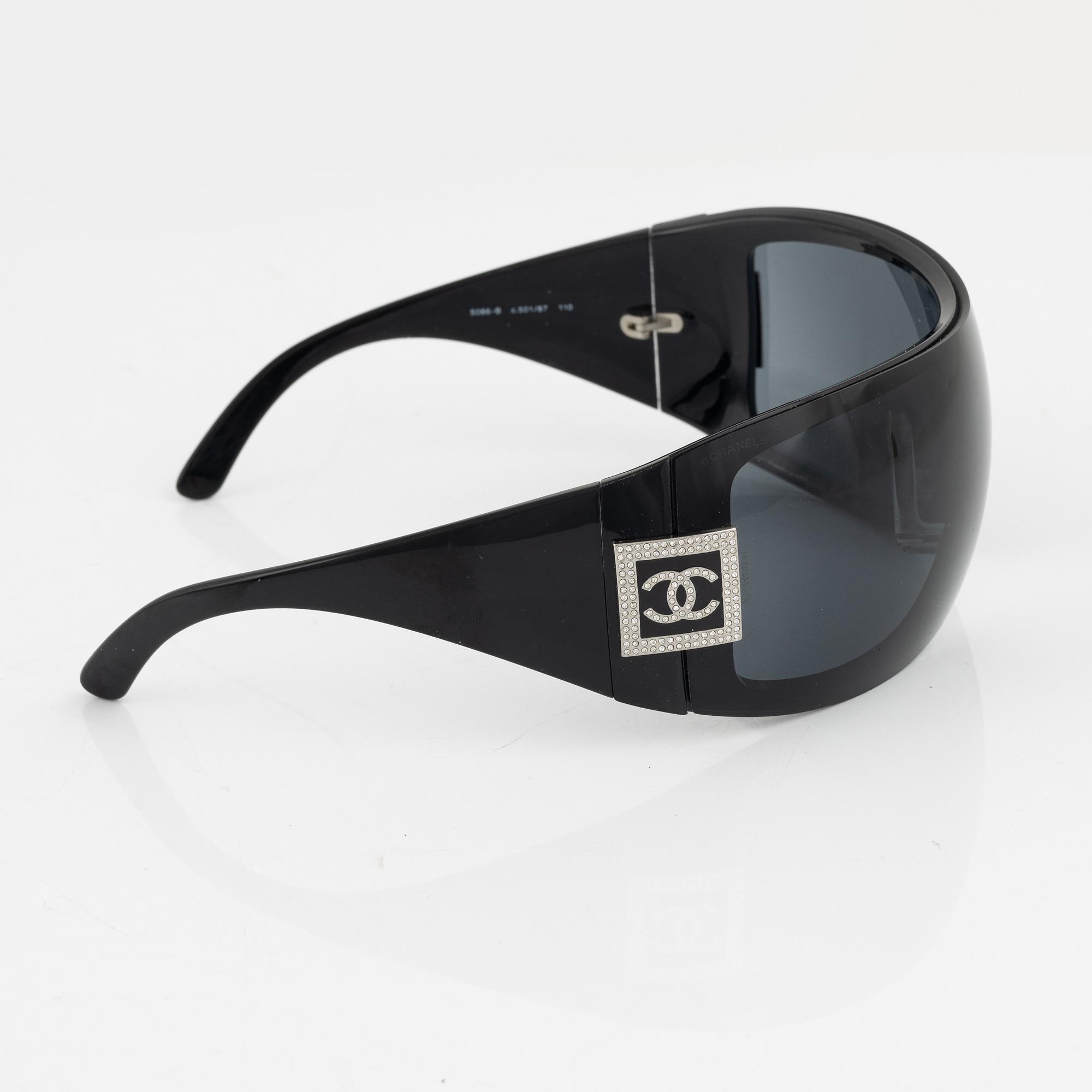 Chanel, a pair of black sunglasses, 2005.