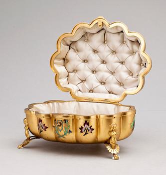 SKRIN, pietra dura, Italien, sent 1800-tal.