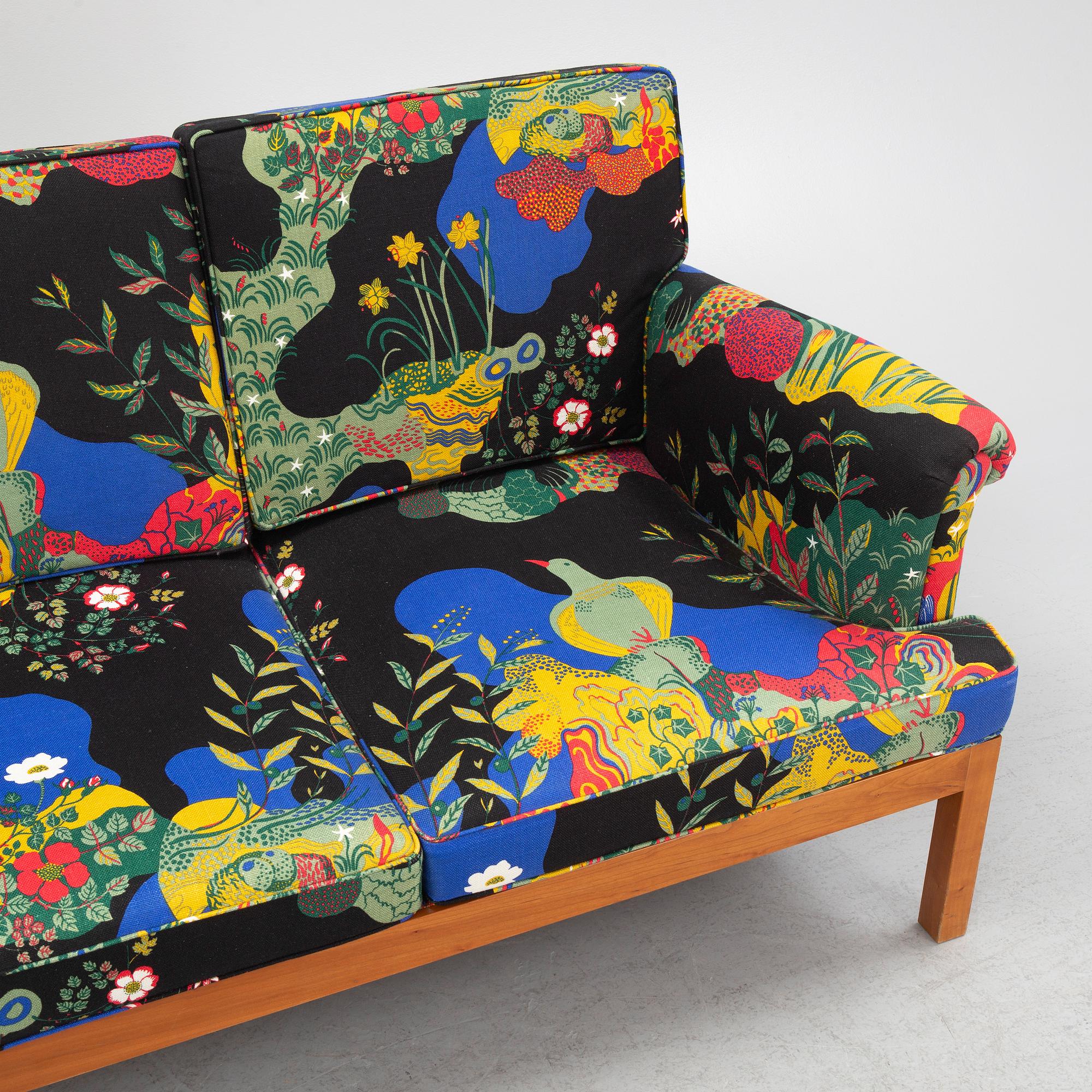 Josef Frank, a model 1100 sofa, Firma Svenskt Tenn, Sweden.
