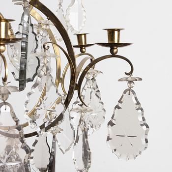 Ljuskrona, rokokostil, 1900-talets första hälft.