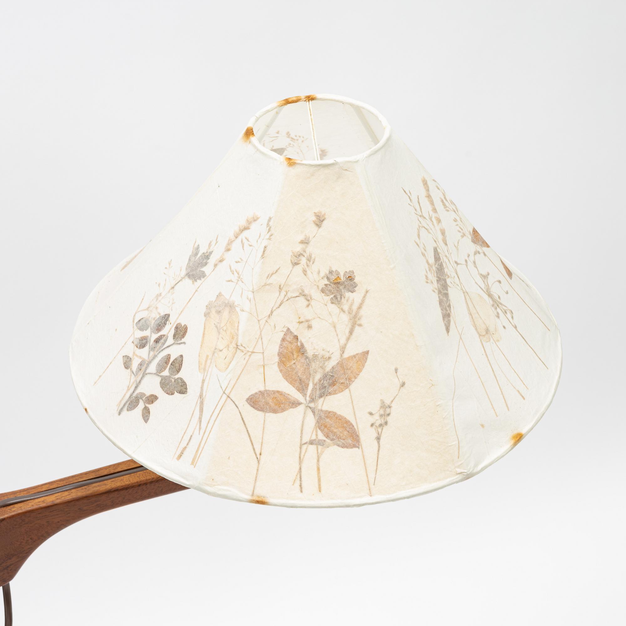 Carl Malmsten, floor lamp, "The Candlestick".