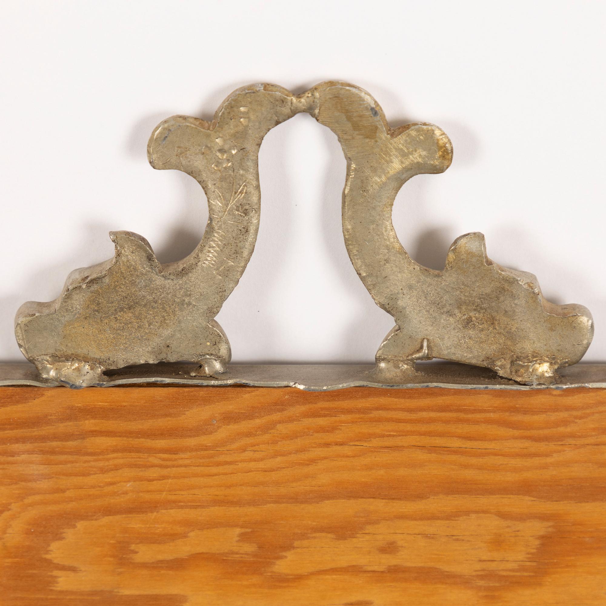 A pewter mirror, Swedish Grace, 1920s/30s.