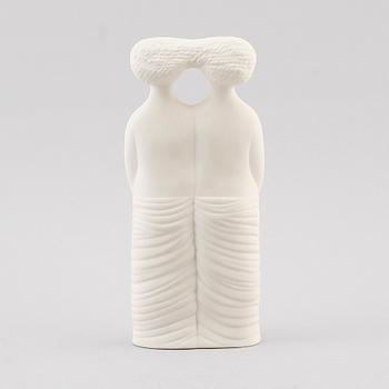 FIGUR, parian, "Tvillingarna", ur serien Figurin, Stig Lindberg, Gustavsberg.