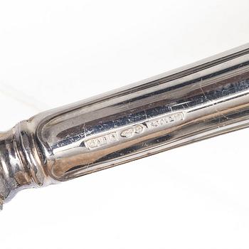 Cutlery set, 149 pieces, silver, “Svensk” pattern, including CG Hallberg, Stockholm 1939.