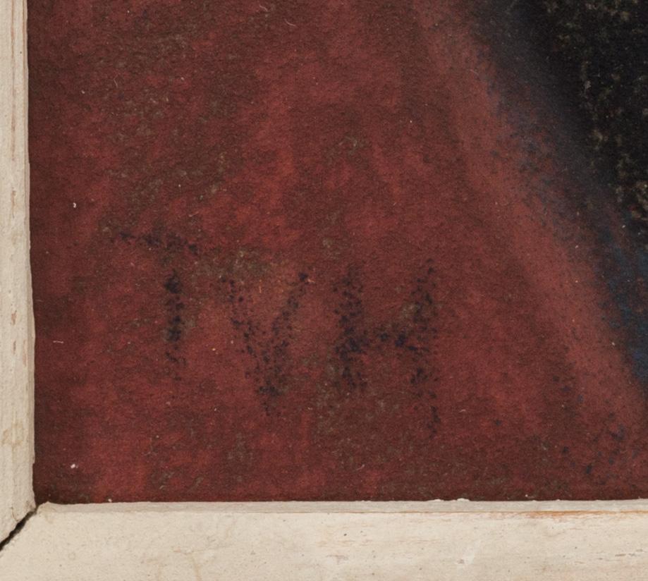TORA VEGA HOLMSTRÖM, pastell, monogramsignerad.