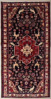 Oriental rug old approx. 293x160 cm.