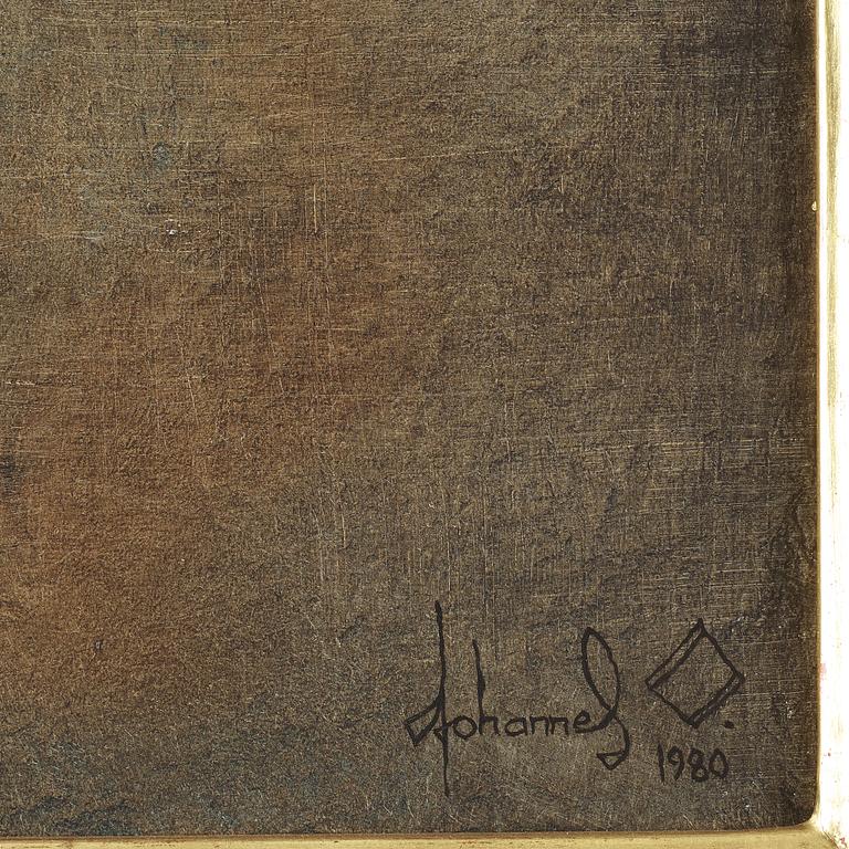 JOHANNES OLSSON,  olja på duk, signerad och daterad 1980.