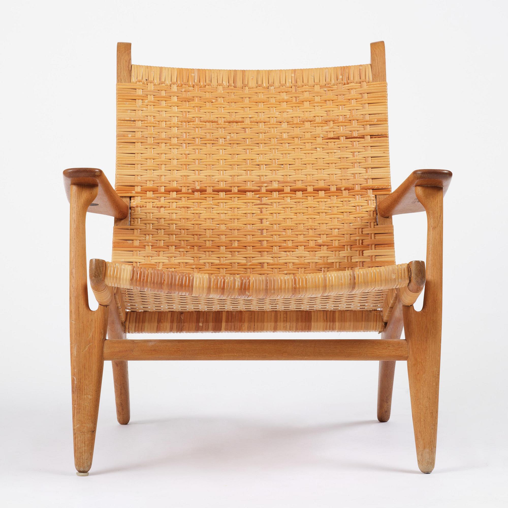 Hans J. Wegner, fåtölj, "CH27", Carl Hansen & Son, Danmark, 1950-tal.