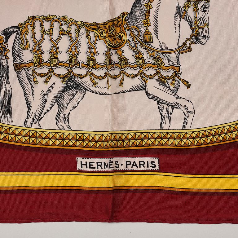 Hermès, scarf, “Grand Apparat”.