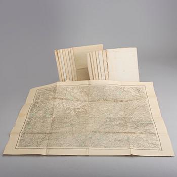 GENERALSTABENS KARTOR, 18 st. 1800-talets andra hälft.