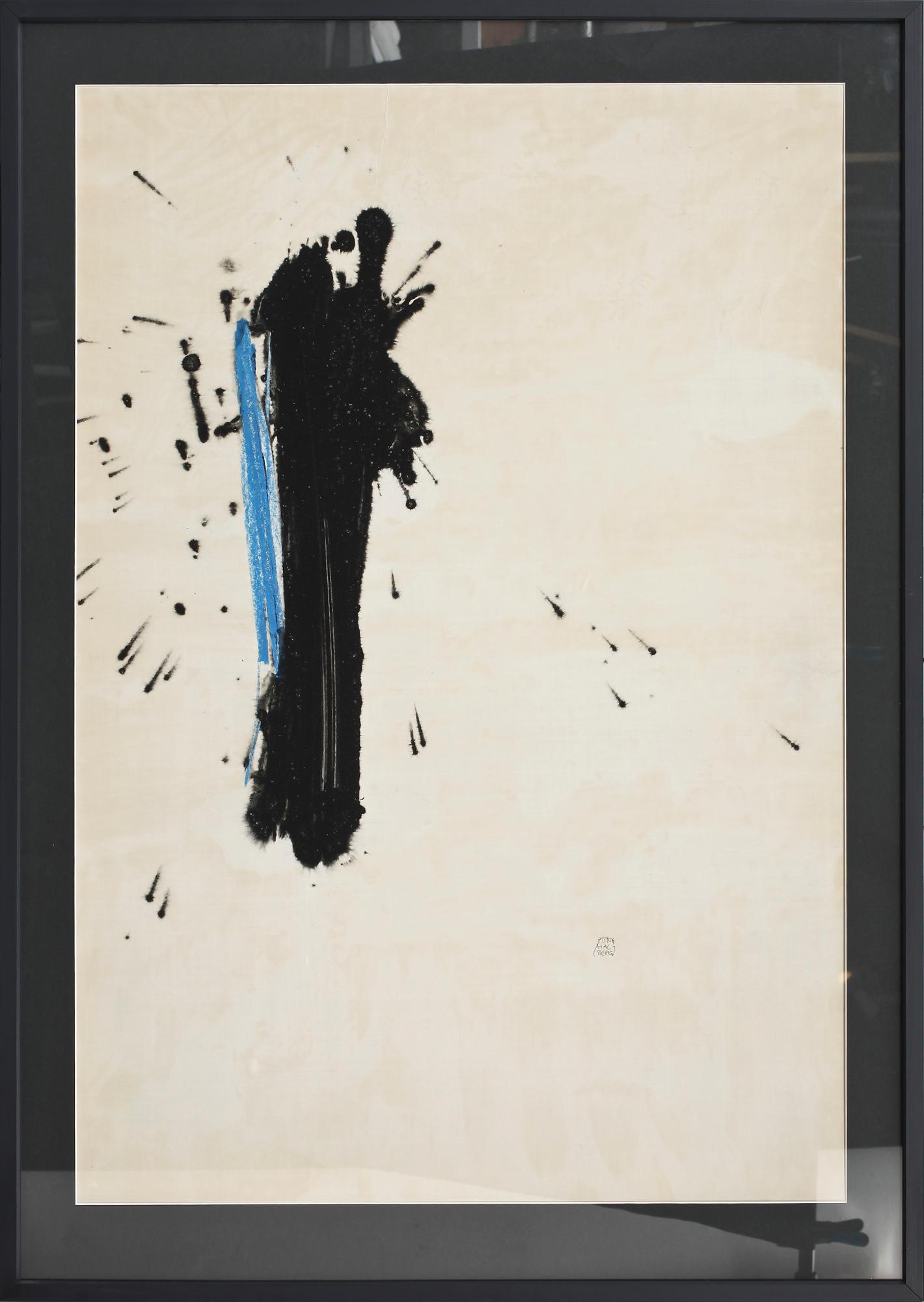 RUNE HAGBERG, blandtekning, sign.