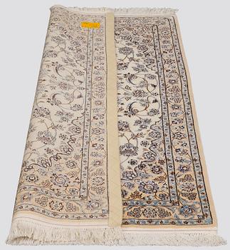 A rug, Nain Part Silk, sk 6 LAA, 154 x 102 cm.