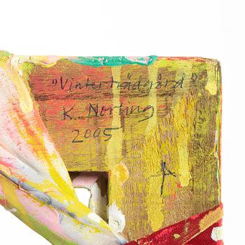 Katarina Norling, "Winter Garden", mixed media, signed and dated 2005.