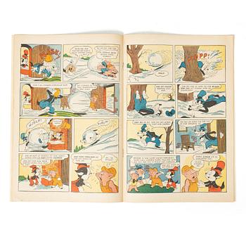 Comic book, Kalle Anka & Co, no. 12, 1949.