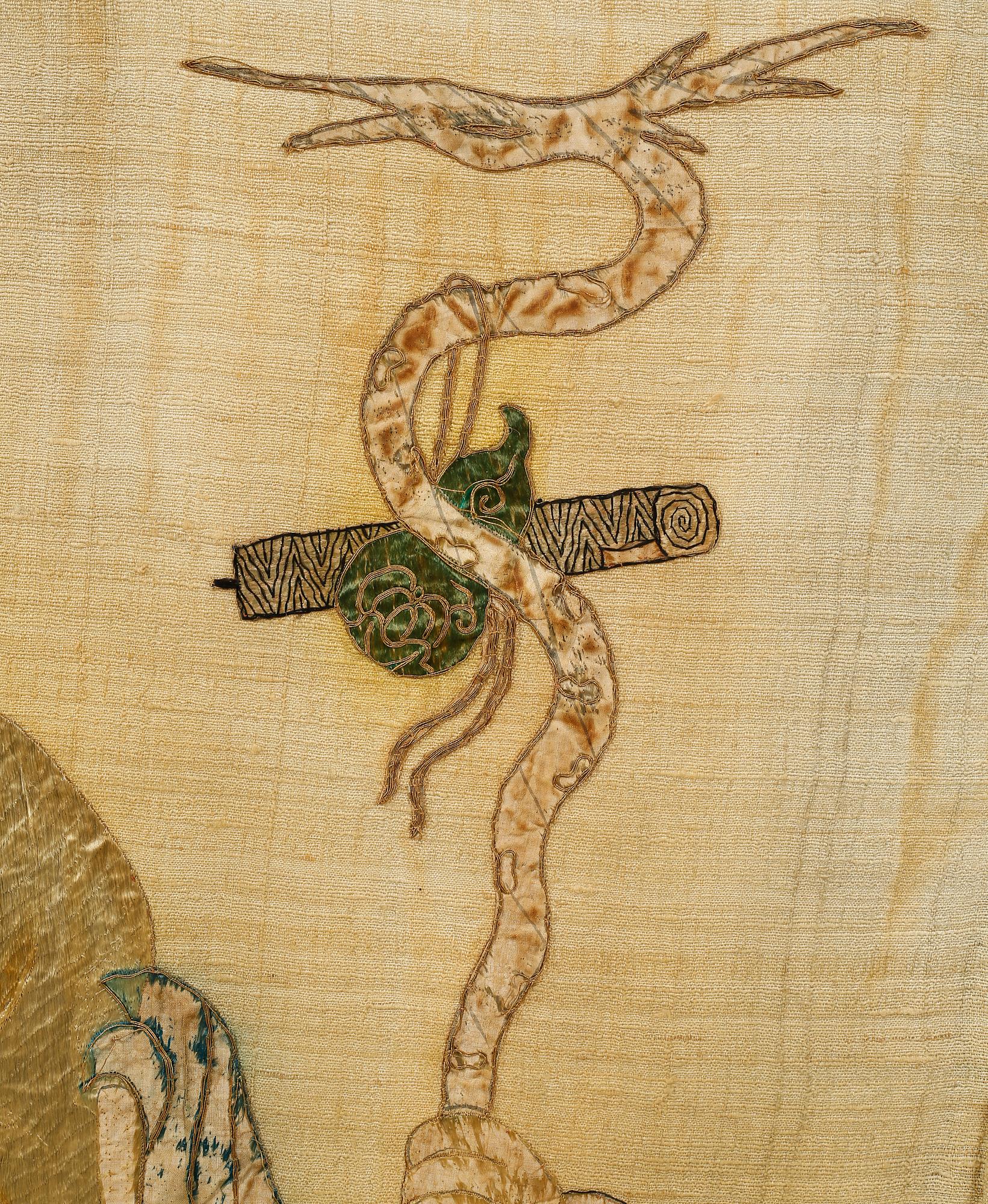 A chinese textile, around the year 1900.