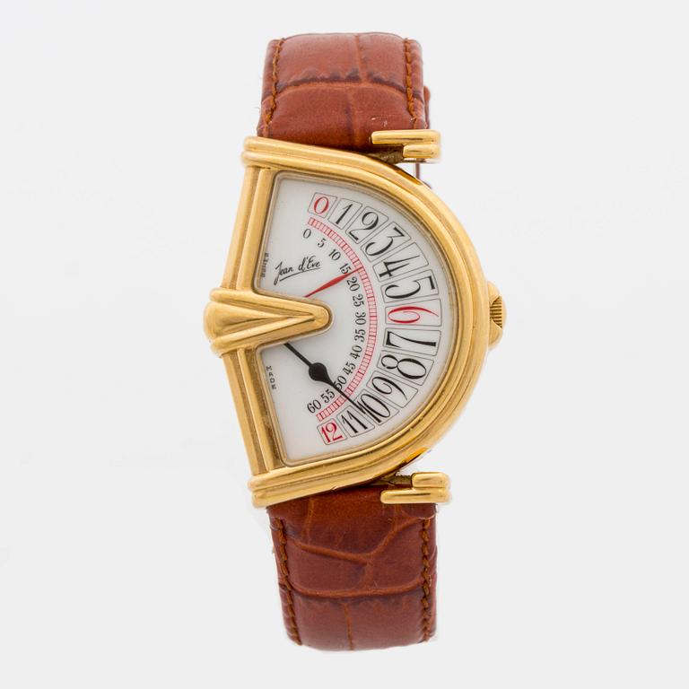 JEAN D'EVE, Sectora, wristwatch, 31 x 40 mm,