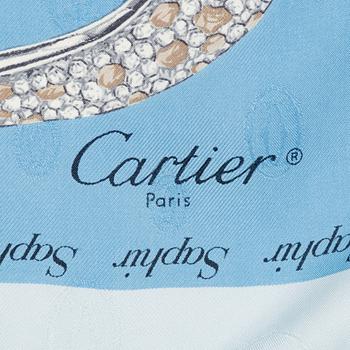 Cartier, scarf.