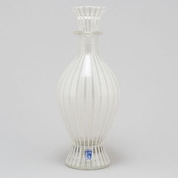 BENGT ORUP, servisdelar, 28 delar, glas, "Strikt", Johansfors.