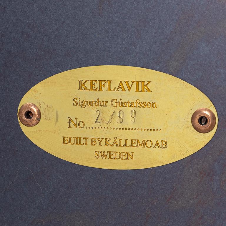 Sigurdur Gustafsson, Sofa, "Keflavik", Källemo, Värnamo, numbered 2/99.