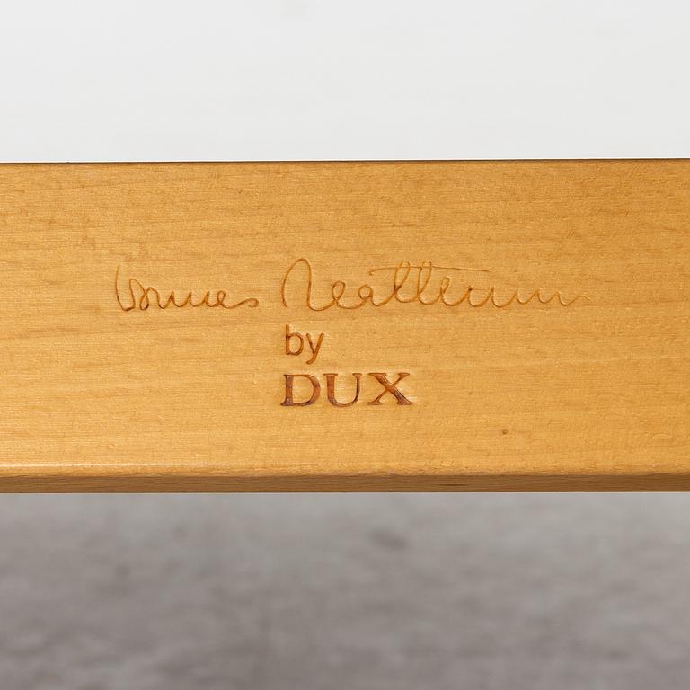 Bruno Mathsson, a 'Pernilla' easy chair with foot stool, Dux.