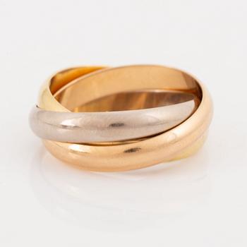 Cartier, Ring, "Trinity", 18K guld i tre färger.