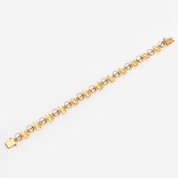 Björn Weckström, bracelet, 14K gold.