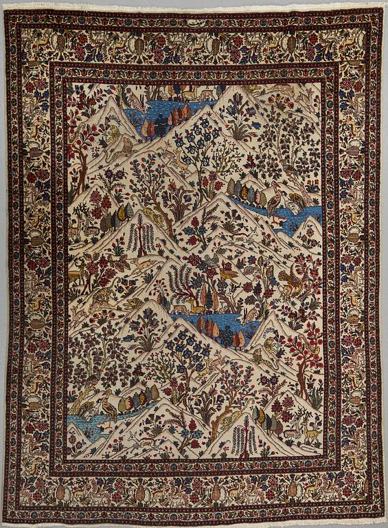 MATTA, Old orientalisk figural, ca 378 x 276 cm.