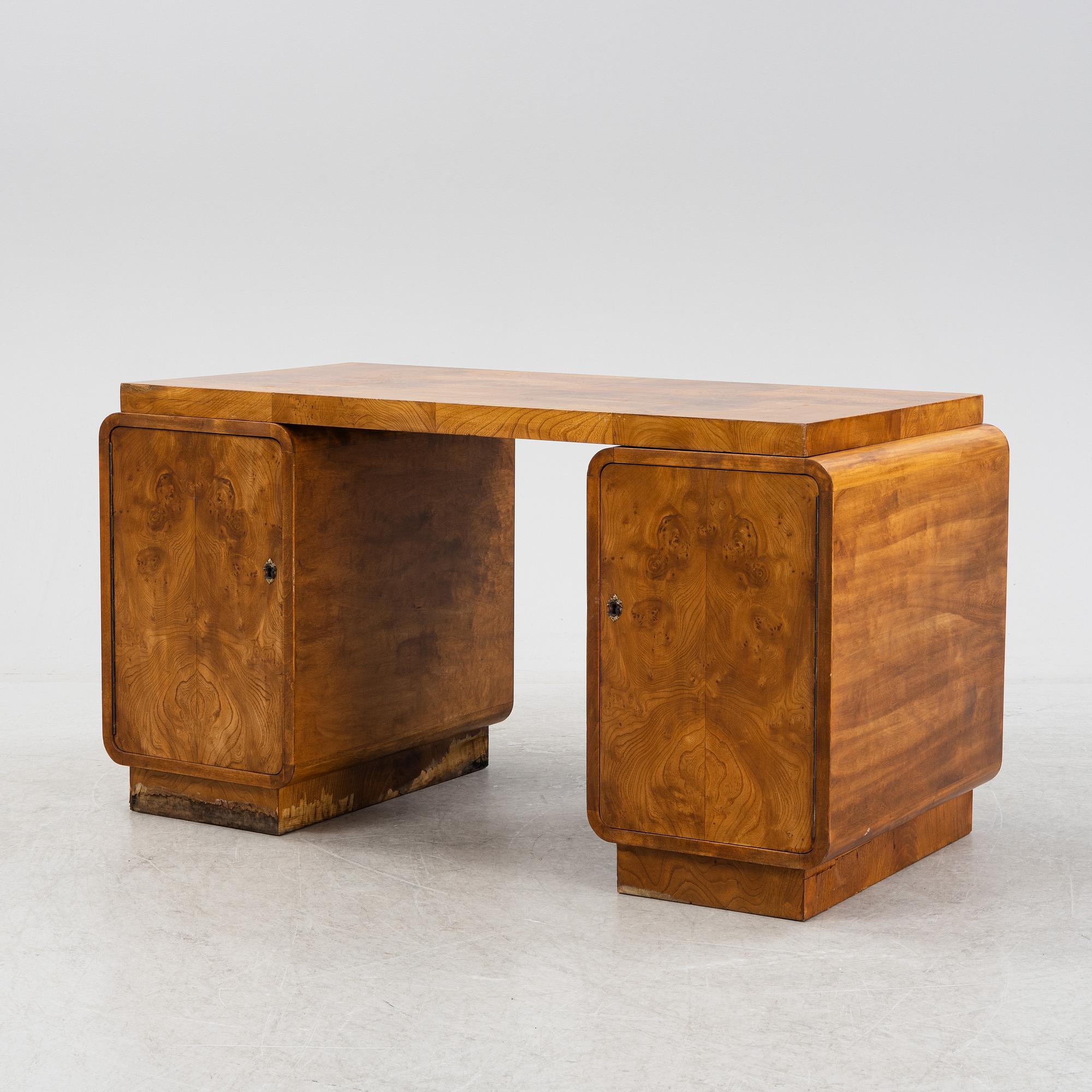 Skrivbord, Art Déco,1930/40-tal.