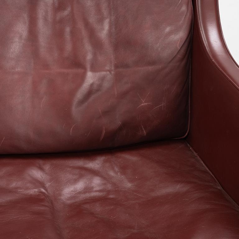 Børge Mogensen, a model 2432 sofa, Fredericia Stolefabrik, Denmark, second half of the 20th century.