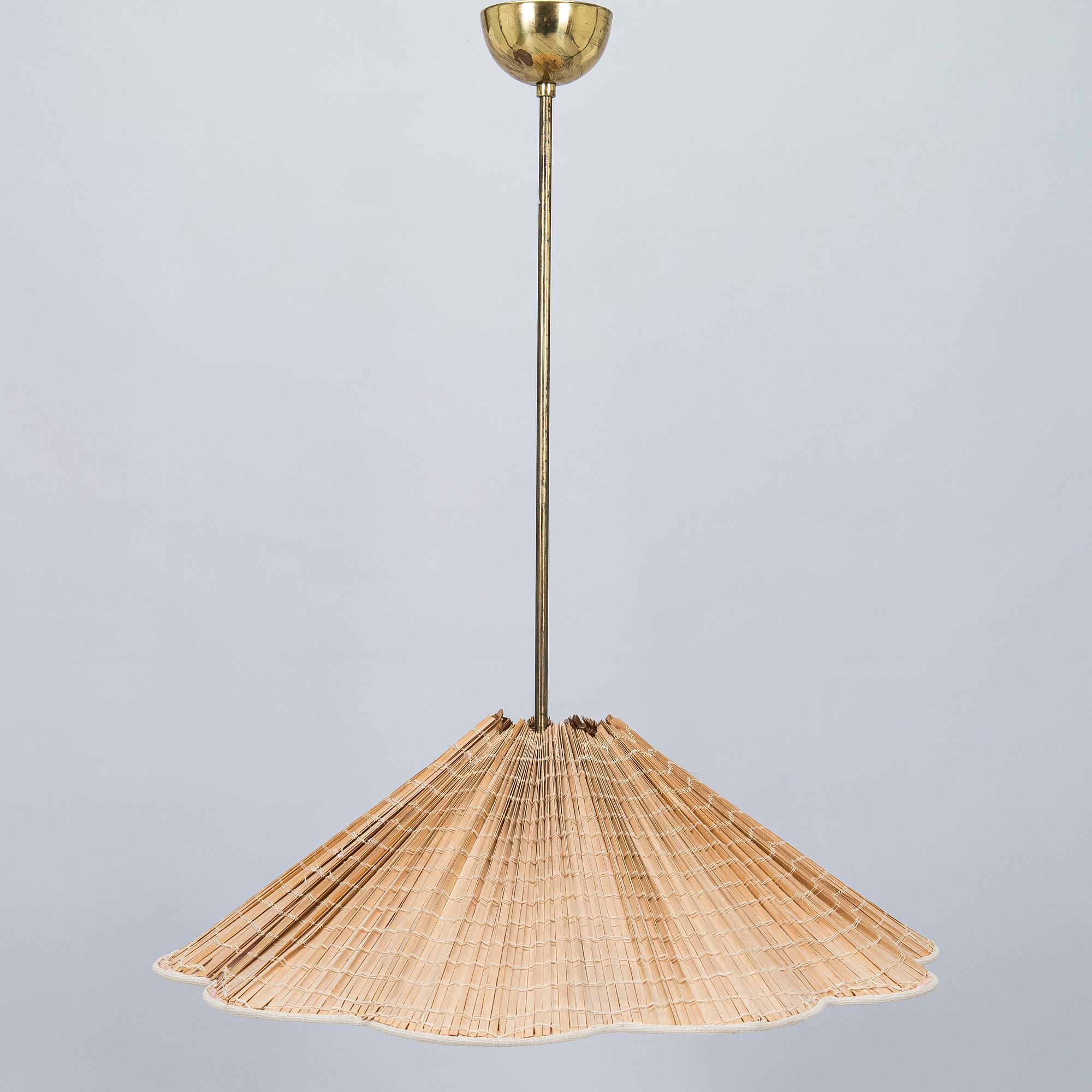 A mid-20th century ceiling lamp for Idman.