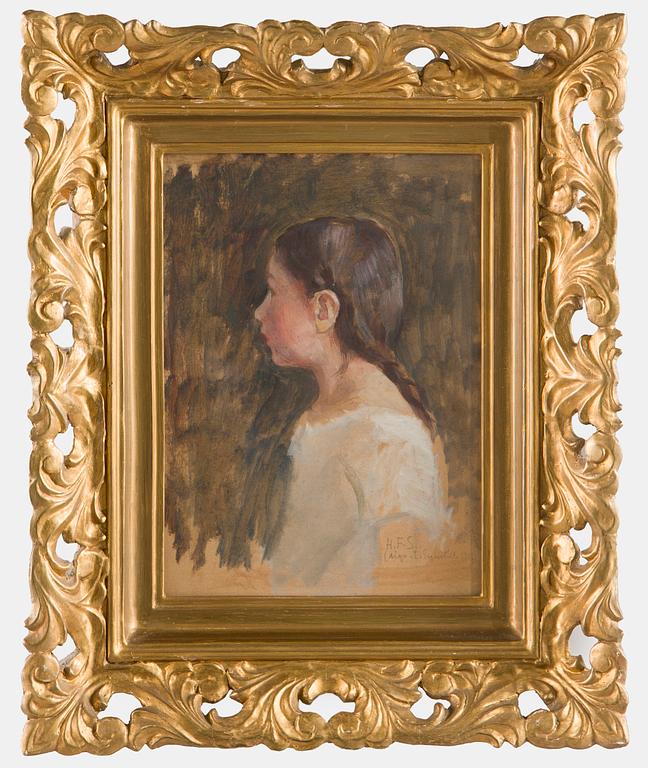 Hanna Frosterus-Segerstråle, Tytön profiilikuva.