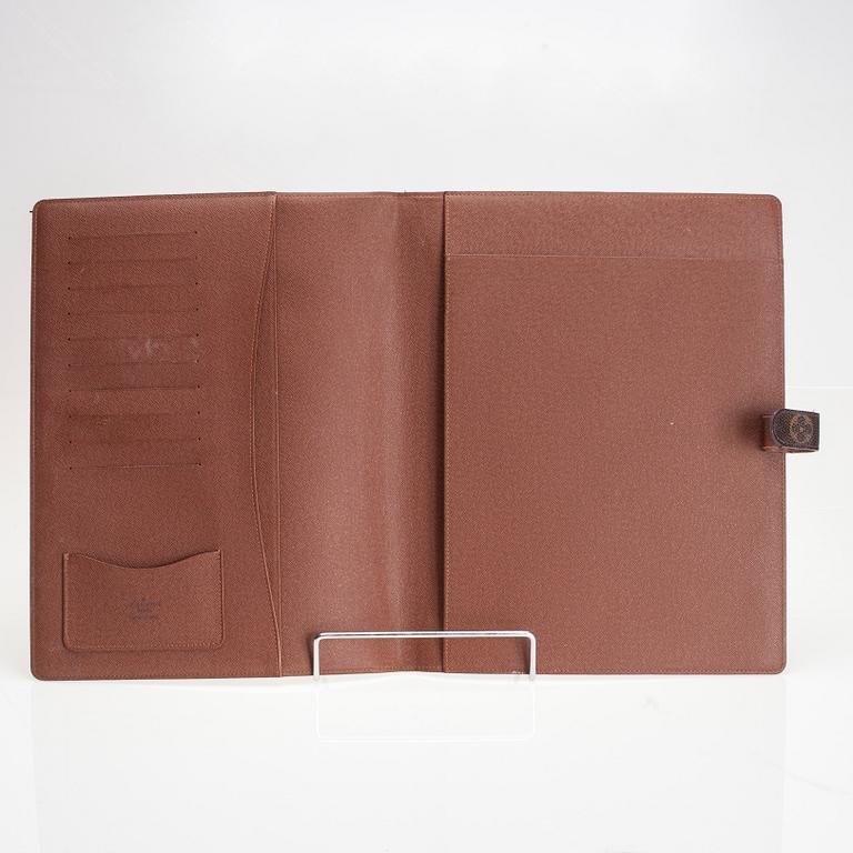AGENDA, "Cover Bloc A4", Louis Vuitton.