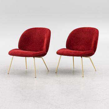 GamFratesi, stolar, ett par, "Beetle Lounge Chair", Gubi.