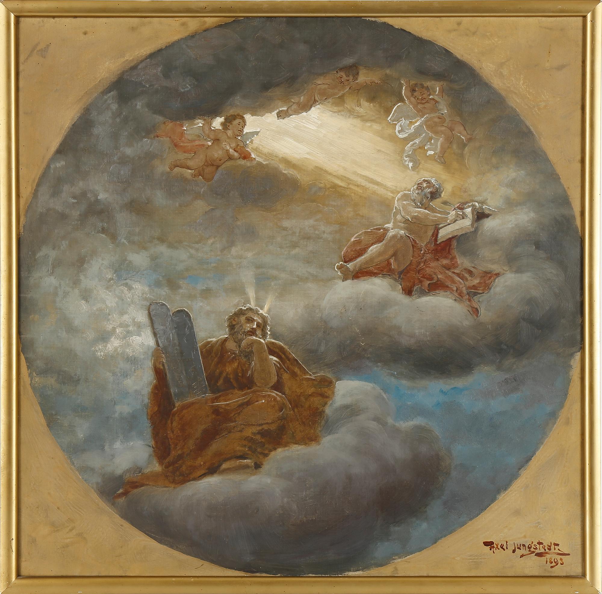 AXEL JUNGSTEDT, olja på duk, signerad och daterad 1893.