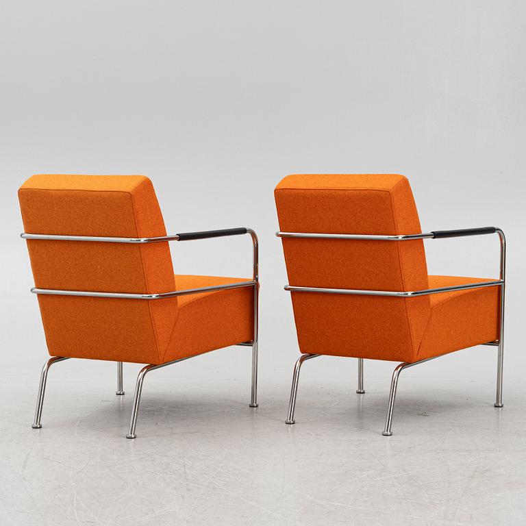 Gunilla Allard, a pair of 'Cinema' armchairs, Lammhults.