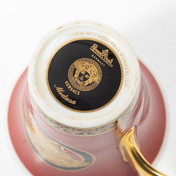 Mat-och kaffeservis, porslin, 36 delar, "Medusa", Rosenthal för Versace,