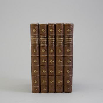 BOOKS, Ferdinand Gregorovius:
Wanderjahre in Italien. 1-5.