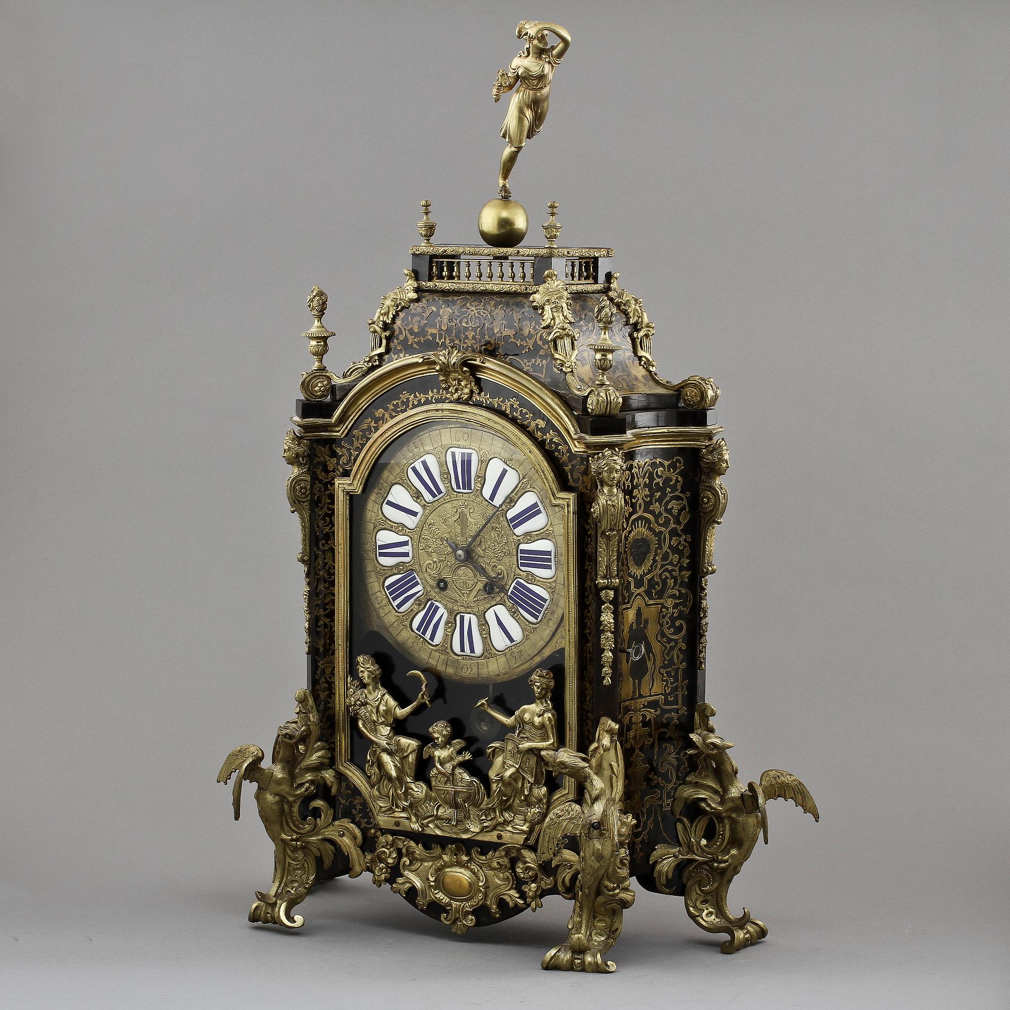 BORDSPENDYL, Louis XV-stil, Japy Freres, Frankrike, 1800-talets andra hälft.