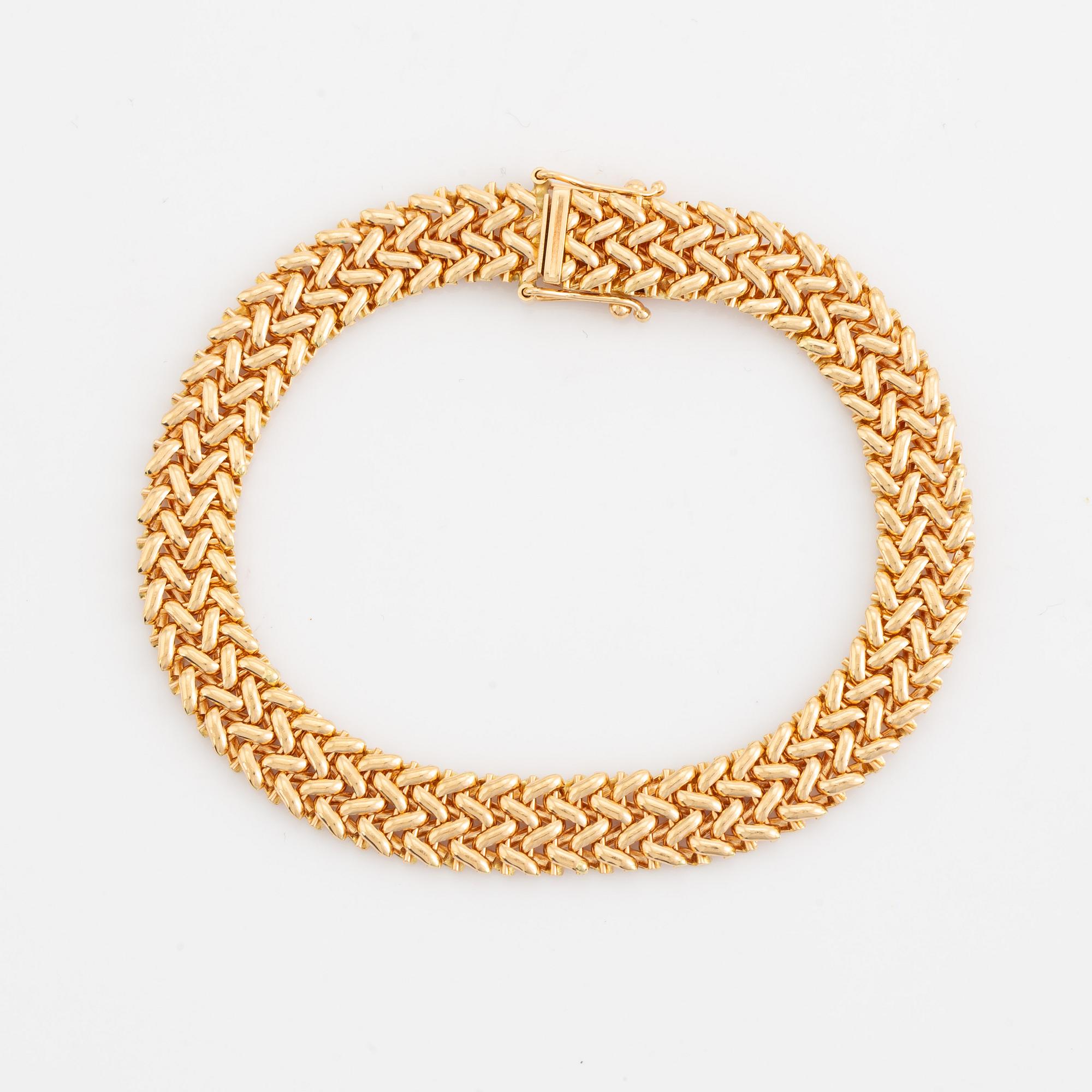 Armband, 18K guld.
